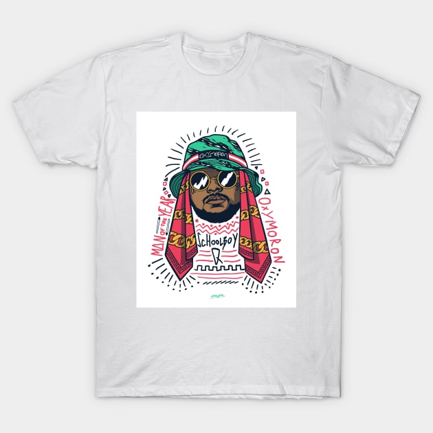 Schoolboy Q T-Shirt by BokkaBoom